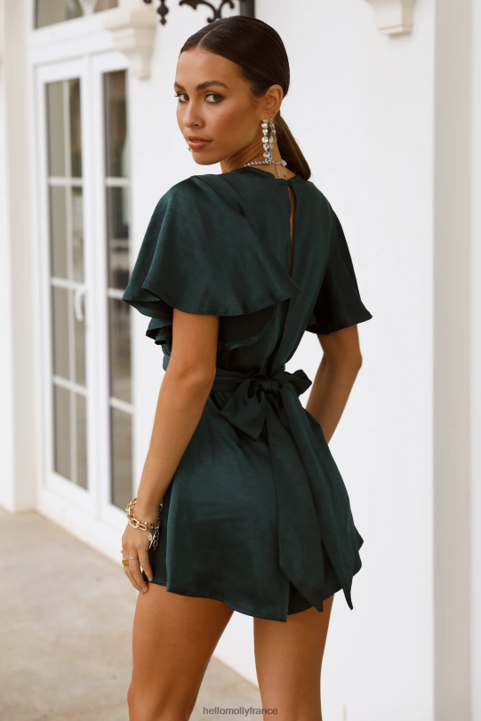 Hello Molly barboteuse liquid grace vert forêt vêtements 40222H7875