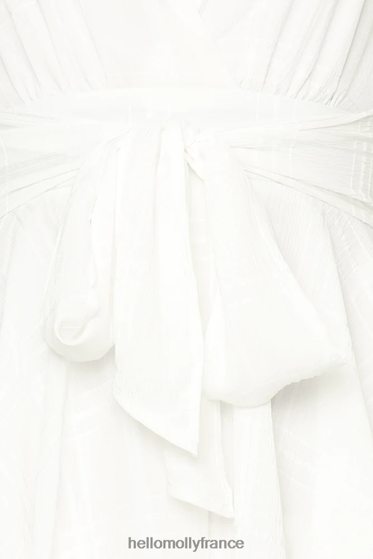 Hello Molly je dois être seul maintenant, barboteuse blanche vêtements 40222H7887