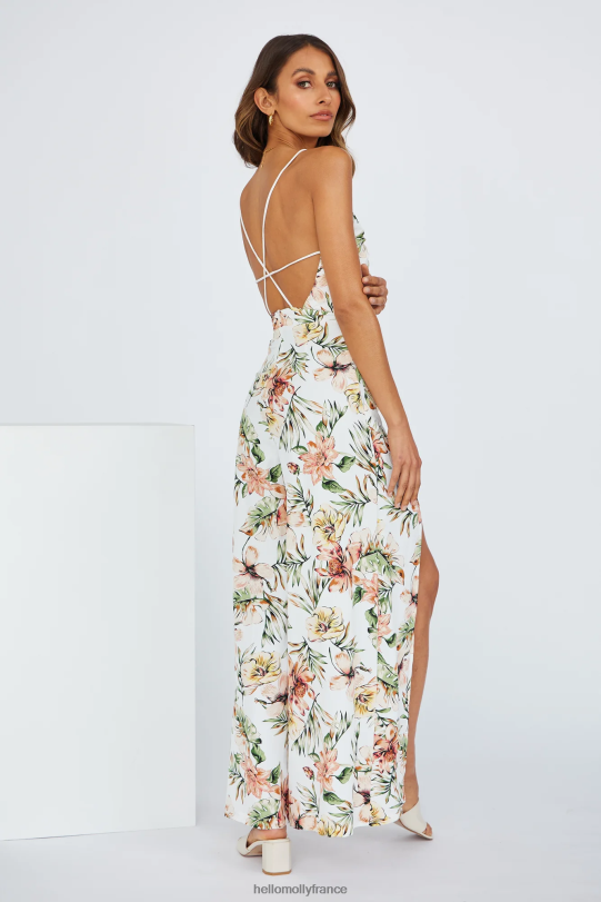 Hello Molly je veux plus de toi, combinaison blanche vêtements 40222H7833