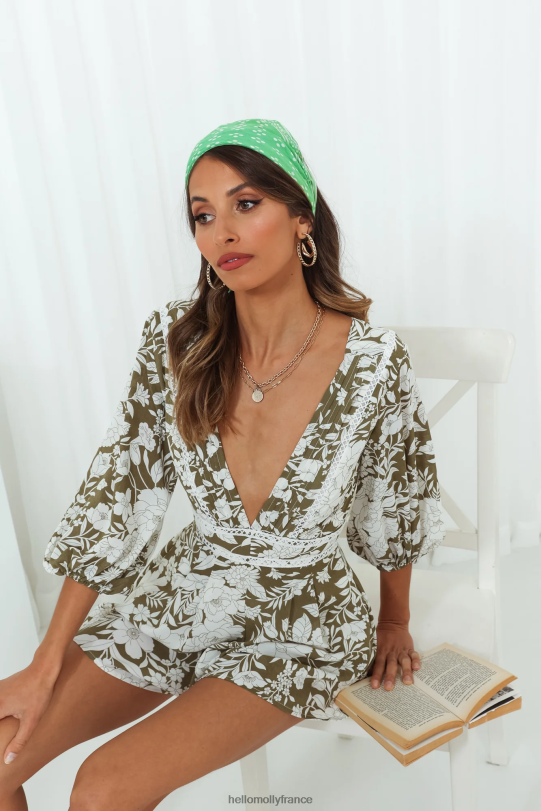 Hello Molly jolie barboteuse tout le temps olive vêtements 40222H7849