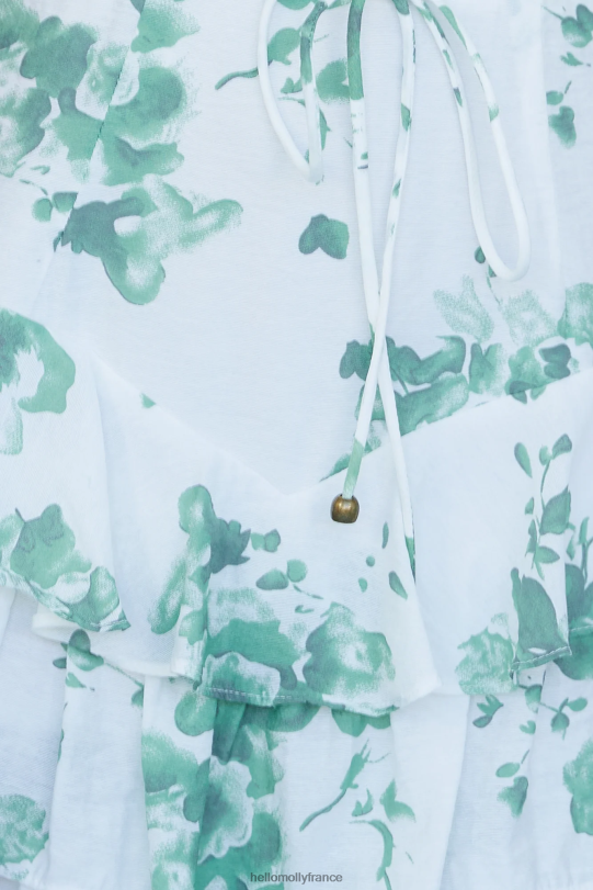 Hello Molly juste une deuxième barboteuse olive vêtements 40222H7916