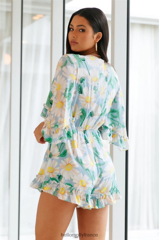 Hello Molly pensées de moi barboteuse bleue vêtements 40222H7860