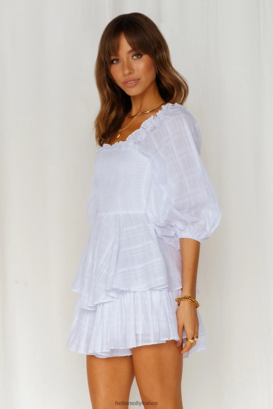 Hello Molly réfléchissez sur moi barboteuse blanche vêtements 40222H7835