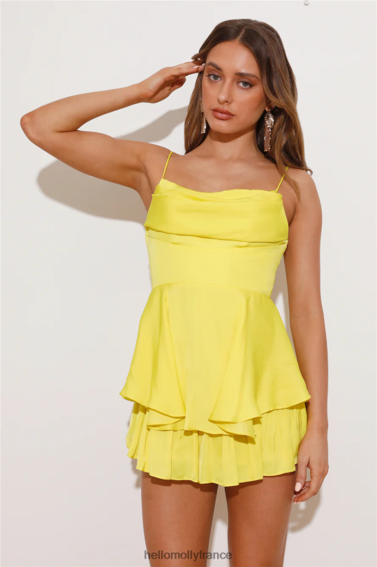 Hello Molly tempo beat barboteuse jaune vêtements 40222H7802