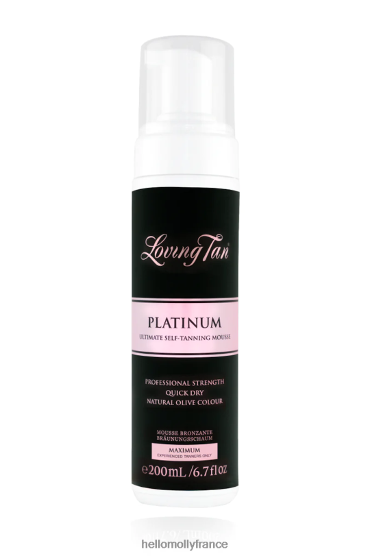 Hello Molly mousse platine amoureuse bronzage maximum 200ml marron accessoires 40222H10111