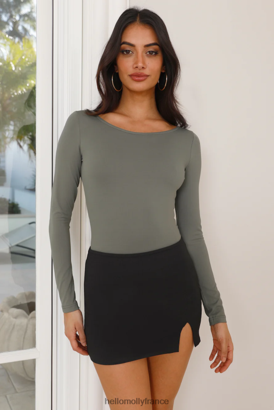Hello Molly fortune dans le body kaki vêtements 40222H9096