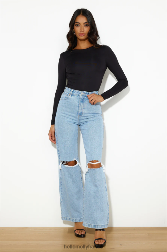 Hello Molly je veux être toi body noir vêtements 40222H9039