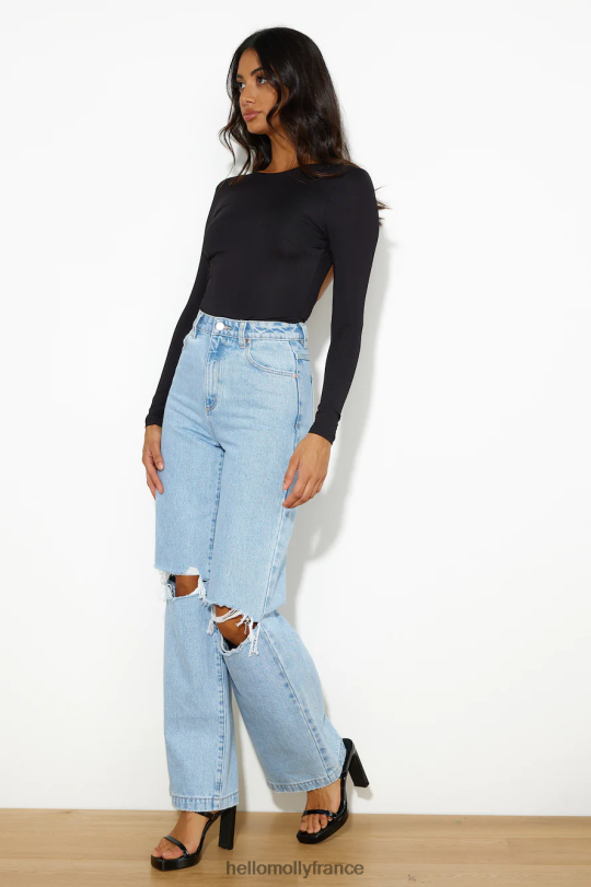 Hello Molly je veux être toi body noir vêtements 40222H9039