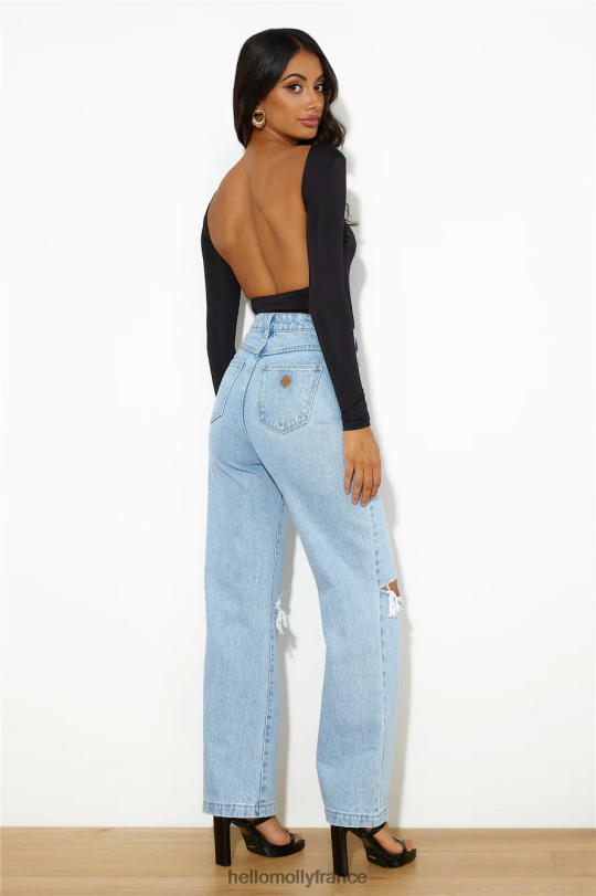 Hello Molly je veux être toi body noir vêtements 40222H9039