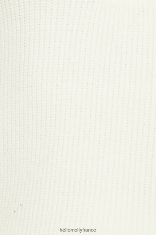 Hello Molly Frosty Days pull en tricot blanc vêtements 40222H8969