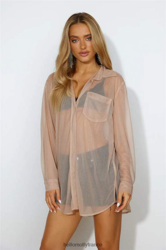 Hello Molly chemise sndys hyde or vêtements 40222H9014