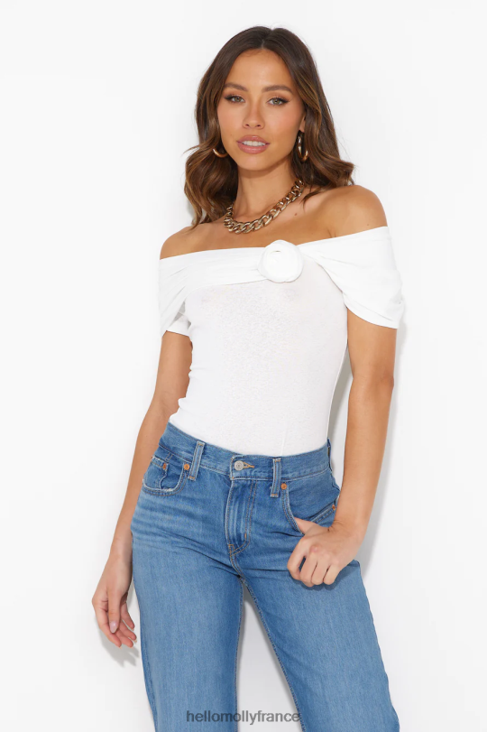 Hello Molly je l'ai fait ici en haut blanc vêtements 40222H8890