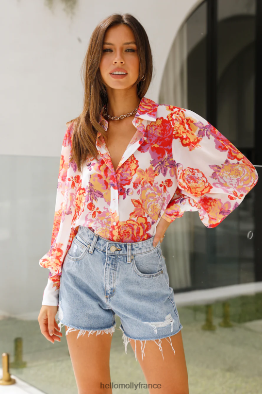 Hello Molly chemisier en bois flotté en fuite acadia vêtements 40222H8921