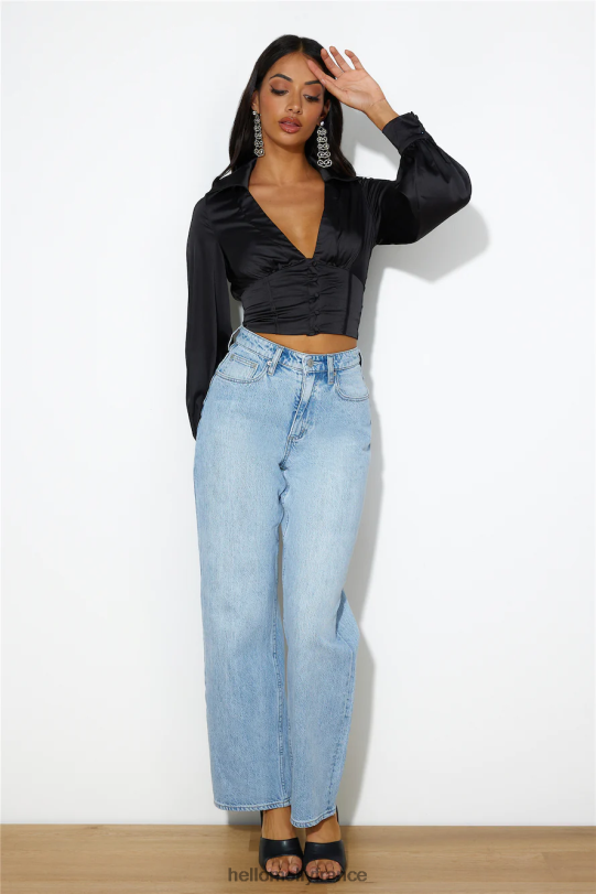 Hello Molly haut assorti noir vêtements 40222H9017