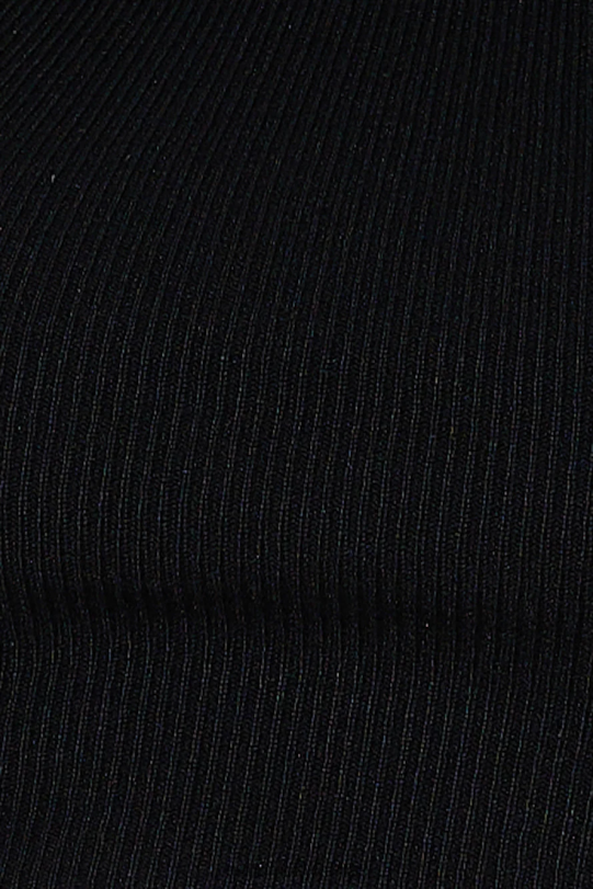 Hello Molly haut court en tricot intérieur ou extérieur noir vêtements 40222H9026