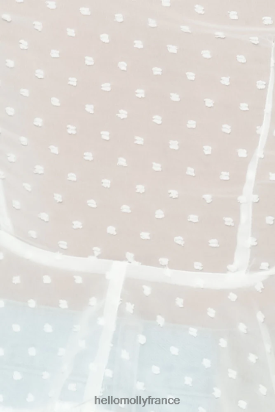 Hello Molly tout ce dont j\'ai besoin chemisier blanc vêtements 40222H8899