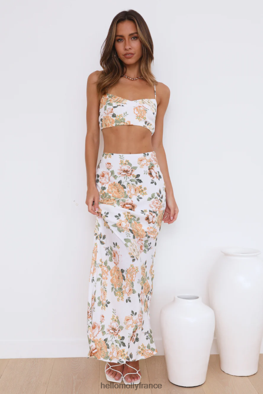 Hello Molly Dame délicate, ensemble blanc vêtements 40222H8074