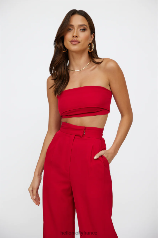 Hello Molly amour aveugle récolte rouge vêtements 40222H8138