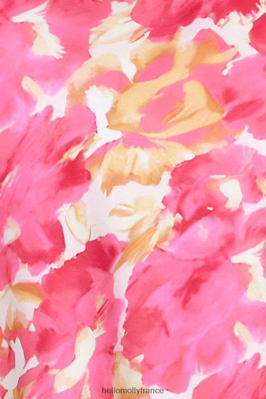 Hello Molly caché derrière tes yeux crop top rose vêtements 40222H8151