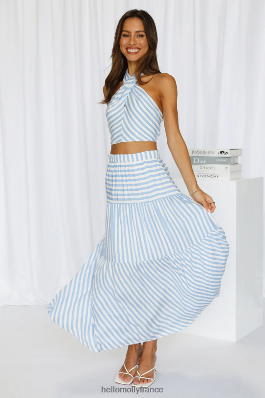 Hello Molly ensemble extravagance de jour bleu clair vêtements 40222H8412