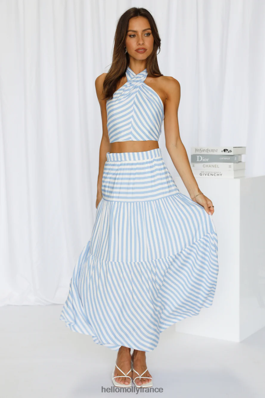 Hello Molly ensemble extravagance de jour bleu clair vêtements 40222H8412