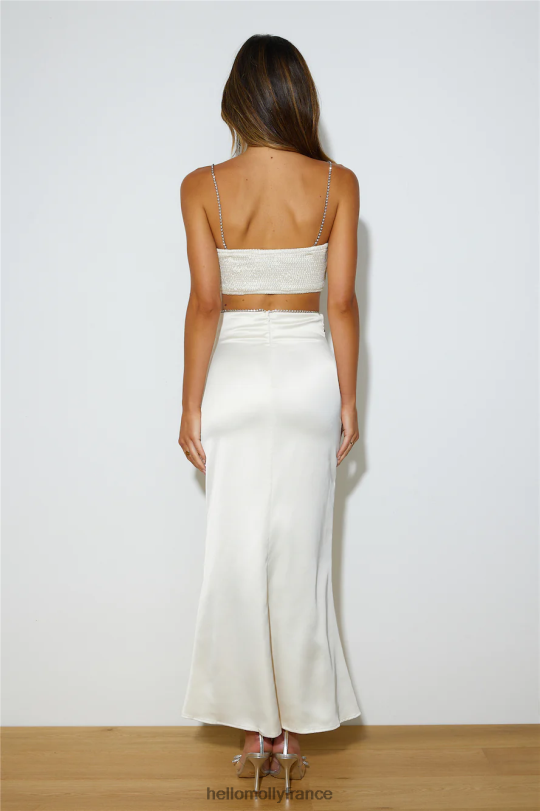 Hello Molly faire tourner les têtes crop top champagne vêtements 40222H8089