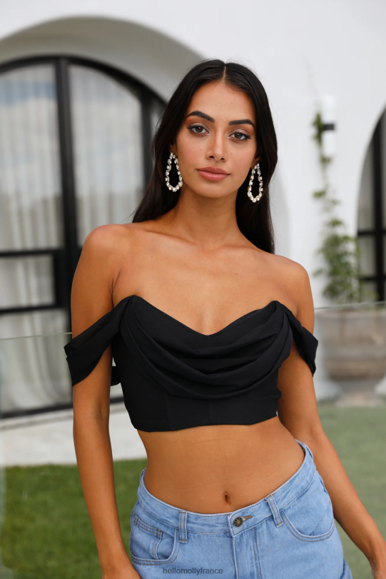 Hello Molly glisse les soucis en noir vêtements 40222H8361