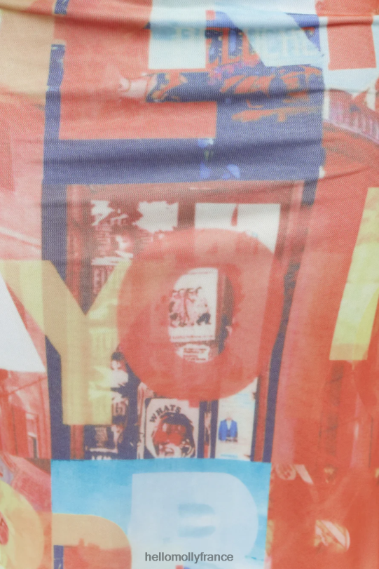 Hello Molly j\'ai des pensées folles recadrées multi vêtements 40222H8308