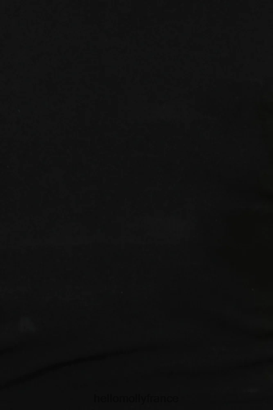 Hello Molly je ne peux pas le faire en solo, crop top noir vêtements 40222H8490