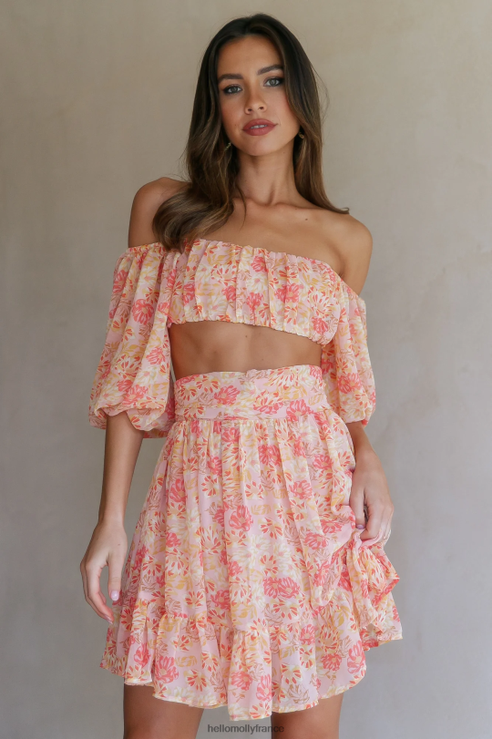 Hello Molly kitty love récolte florale vêtements 40222H8409