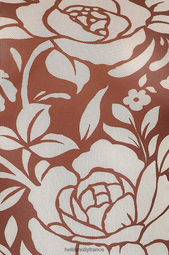 Hello Molly prêt viser réussir haut marron vêtements 40222H8499