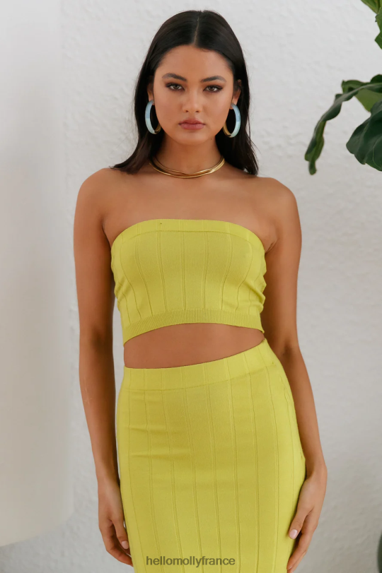 Hello Molly récolte de soirée vert vêtements 40222H8260