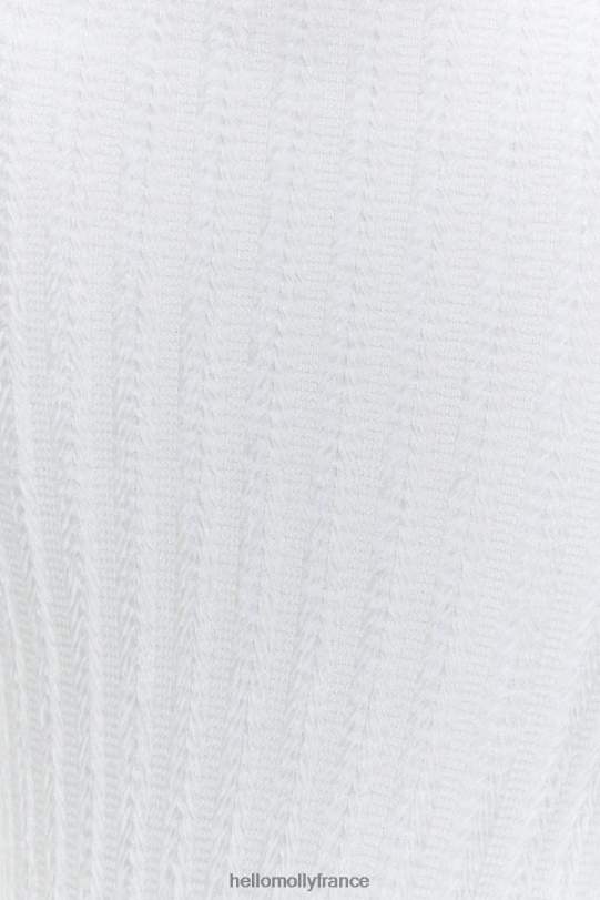 Hello Molly top court coupe assortie blanc vêtements 40222H8000