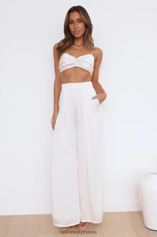 Hello Molly crème pour haut court de sentiments plus doux vêtements 40222H8642