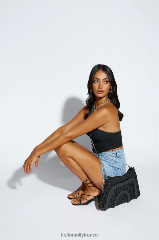 Hello Molly gwen bébé haut corset noir vêtements 40222H8666