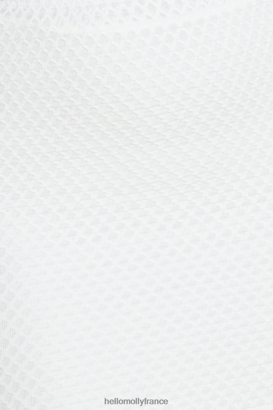 Hello Molly le crop top le plus mignon blanc vêtements 40222H8628