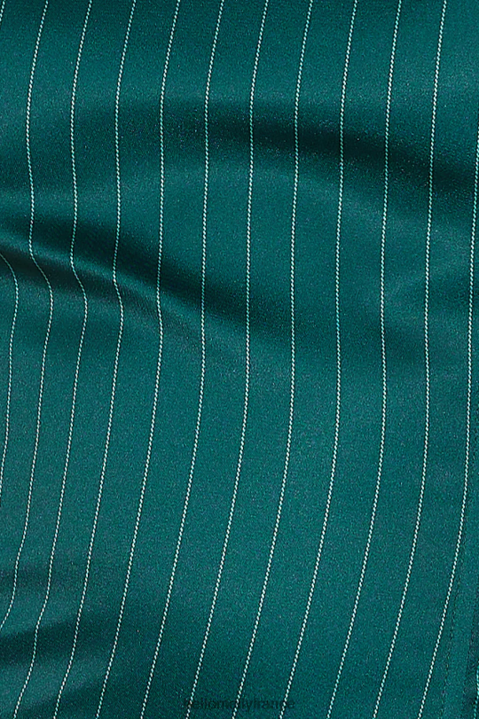 Hello Molly lionne aniston corset vert à fines rayures vêtements 40222H8778