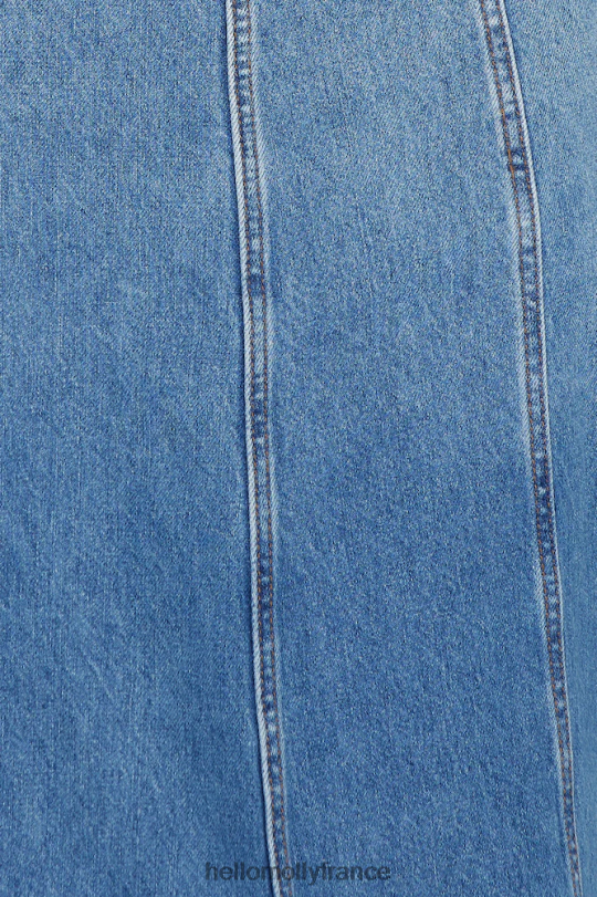 Hello Molly lionne après les heures corset bleu denim vêtements 40222H8733