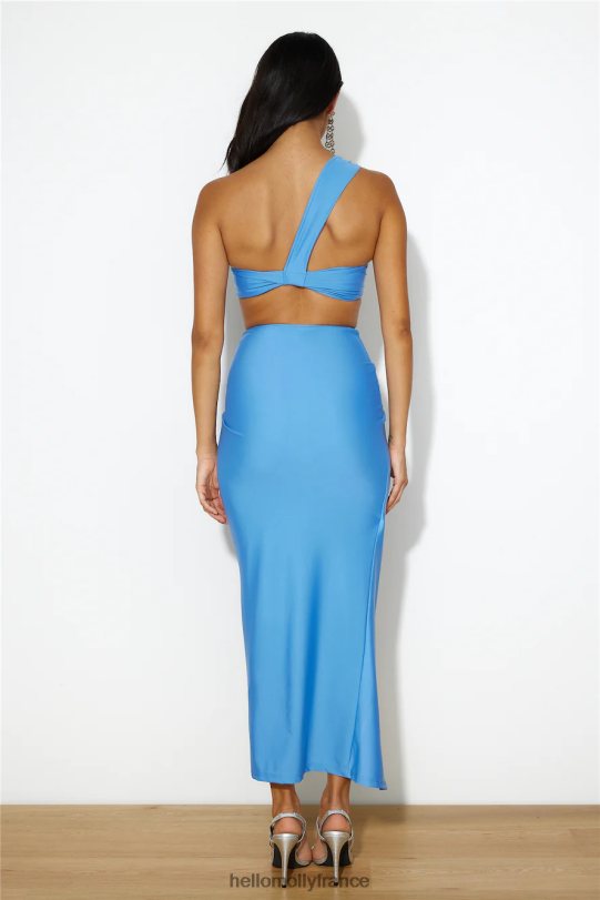 Hello Molly prêt pour goss crop top bleu vêtements 40222H8760