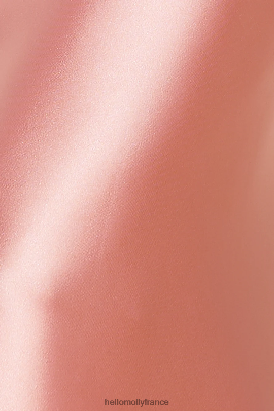 Hello Molly vips accepted crop top en satin rose vêtements 40222H8552