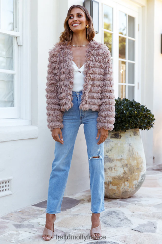 Hello Molly shake it out veste camel vêtements 40222H8983