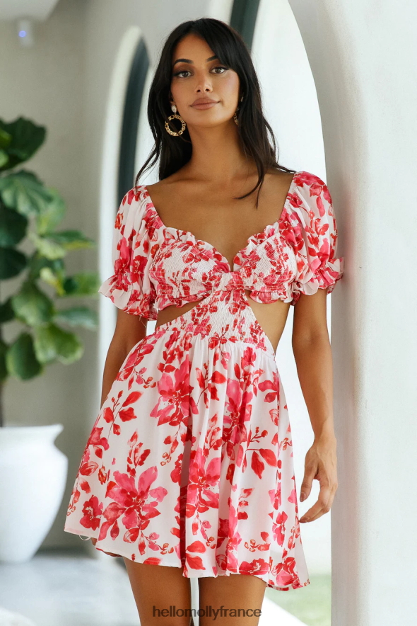 Hello Molly vêtements douce comme la vanille robe rose 40222H337