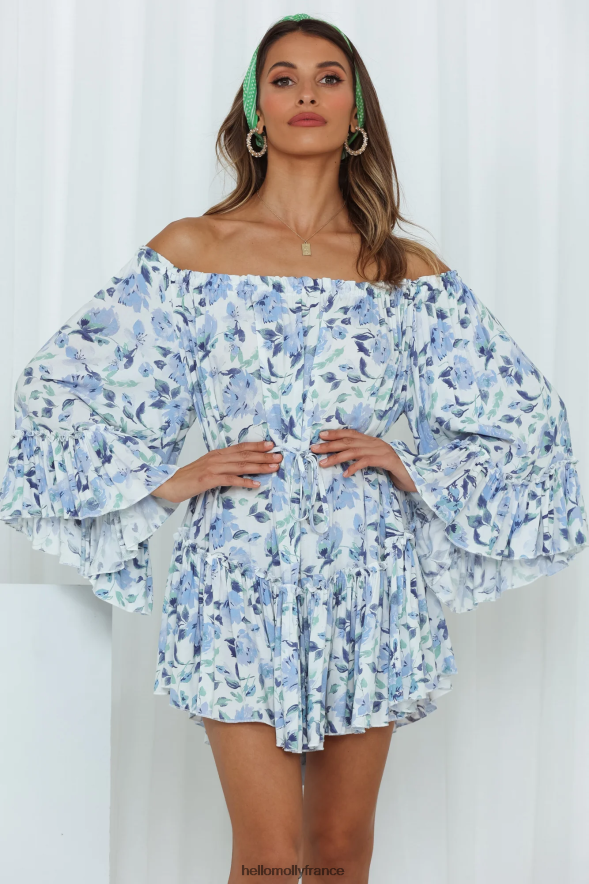 Hello Molly vêtements j'adore la façon dont je m'habille en bleu 40222H1981