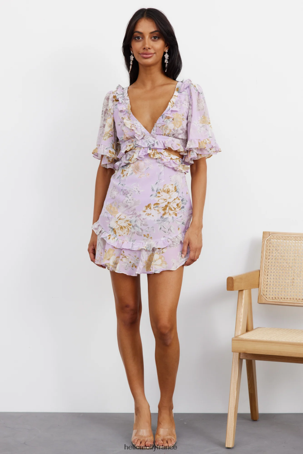 Hello Molly vêtements ma robe quartz lilas 40222H2703