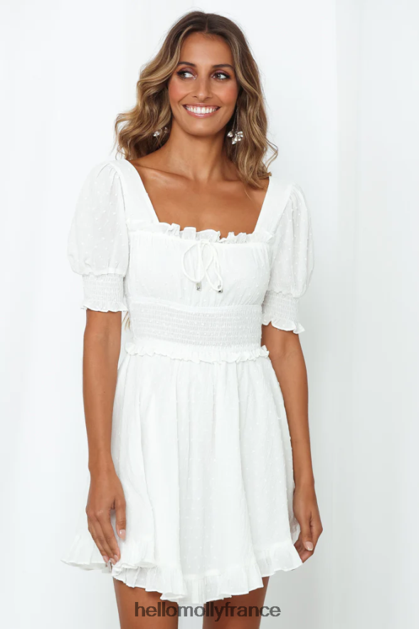 Hello Molly vêtements maisons hollandaises s'habillent en blanc 40222H773