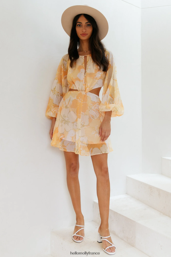 Hello Molly vêtements mes échos s'habillent en jaune 40222H2513