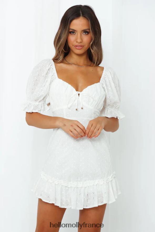 Hello Molly vêtements robe absolument bébé blanche 40222H631