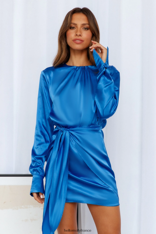 Hello Molly vêtements robe bleue rapide et propre 40222H210