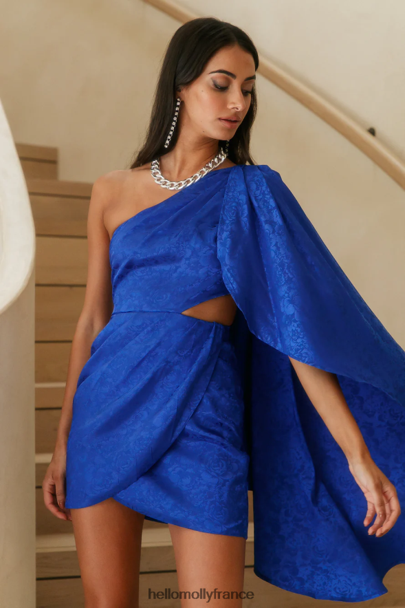 Hello Molly vêtements robe serita fugitive bleue 40222H967