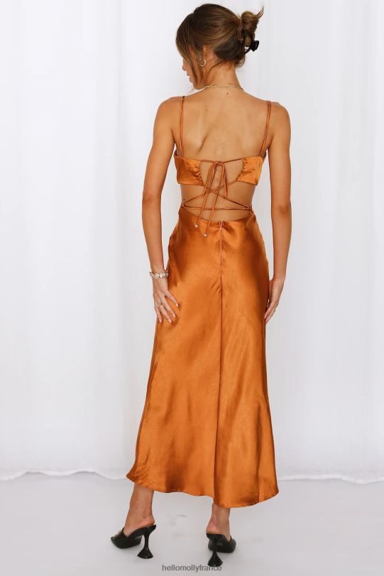 Hello Molly merci je l\'ai acheté robe midi bronze vêtements 40222H6917